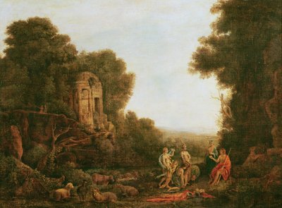 Landscape by Claude Lorrain